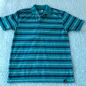 Men blue coast polo Shirt run small size medium